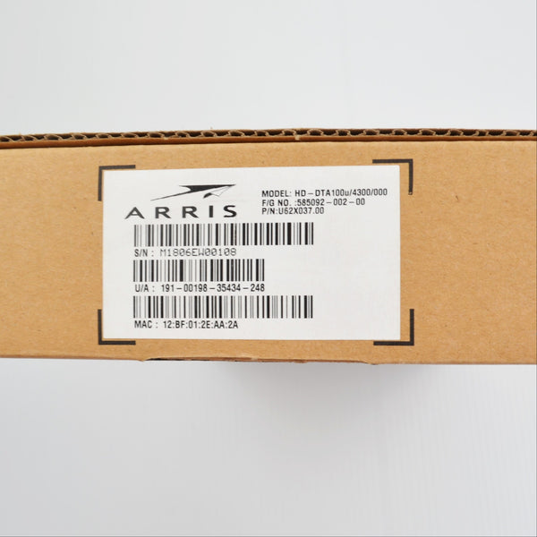 ARRIS HD -DTA100u/4300/000 Digital Transfer, Remote, Cable, AC Power Adapter NEW