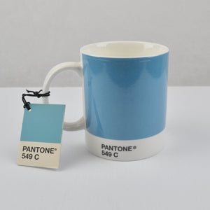 Pantone Coffee Mug - 549 C - Light Blue - Jeans - Ceramic Cup 10 oz - NEW