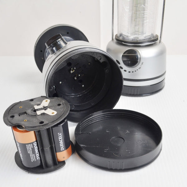 LED Camping Lanterns - Battery Powered - Set of 2 - "D" Cell Batteries Required