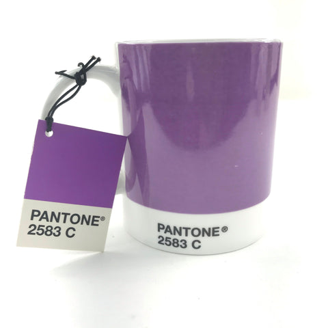 Pantone Coffee Mug - 2583 C - Lilac Purple - Standard Size 10 oz - NEW