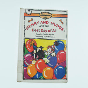Henry and Mudge and the Best Day of All by Cynthia Rylant (1996, Hardcover)