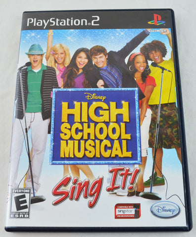 High School Musical - Sing It! Sony PS2 Game 100% Complete