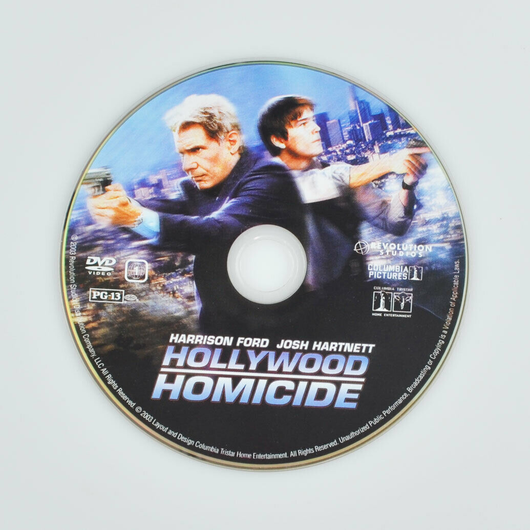 Hollywood Homicide (DVD, 2003) Harrison Ford, Josh Hartnett - DISC ONLY
