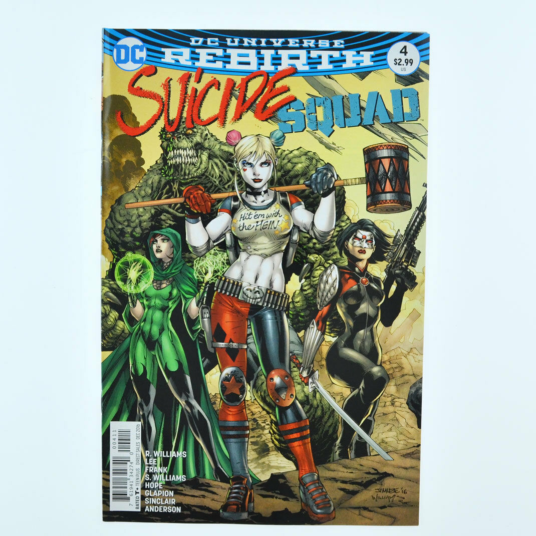 SUICIDE SQUAD #4 - DC Universe Rebirth Comics 2016 - VF+