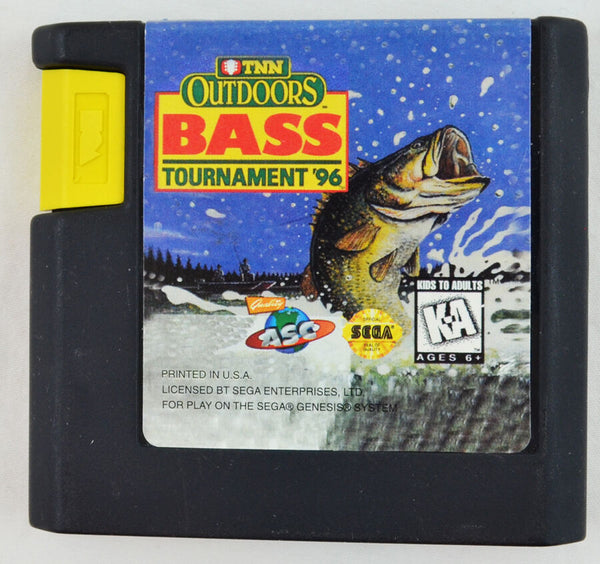 Sega TNN Outdoors Bass Tournament '96 (Sega Genesis, 1996) Cartridge ONLY