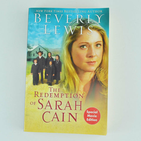 The Redemption of Sarah Cain by Beverly Lewis (2007, Paperback, Movie Tie-In)