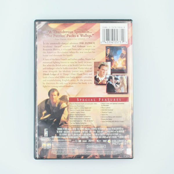 The Patriot (DVD, 2000, Special Edition) Heath Ledger, Mel Gibson