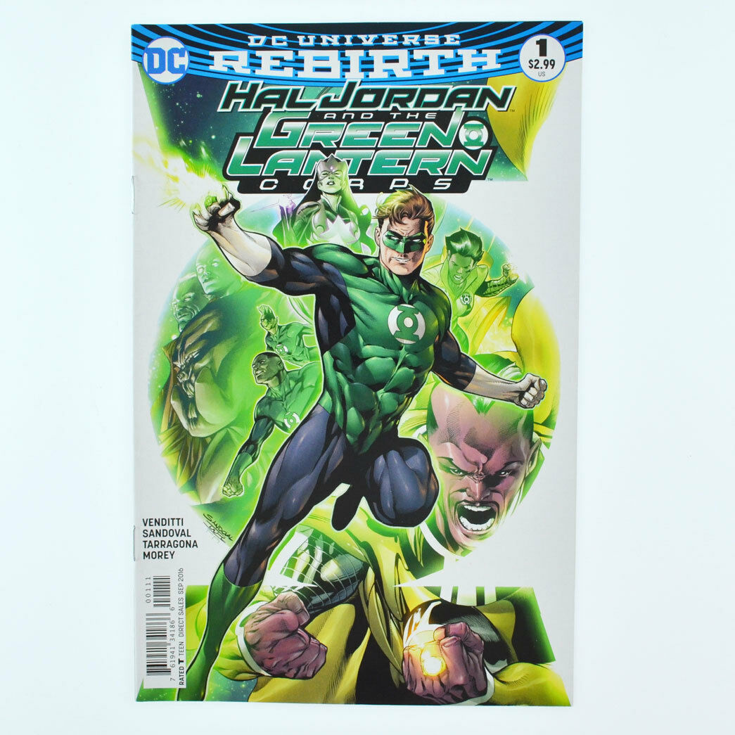Hal Jordan and the GREEN LANTERN Corps #1 - DC Universe Rebirth 2016 - VF+
