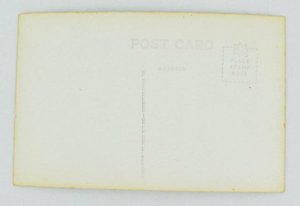 Abilene Kansas Post Office Real Photo Antique Postcard RPPC