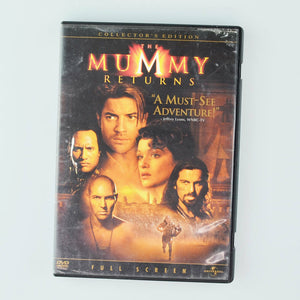 The Mummy Returns (DVD, 2001, Full Screen) Brendan Fraser, Rachel Weisz