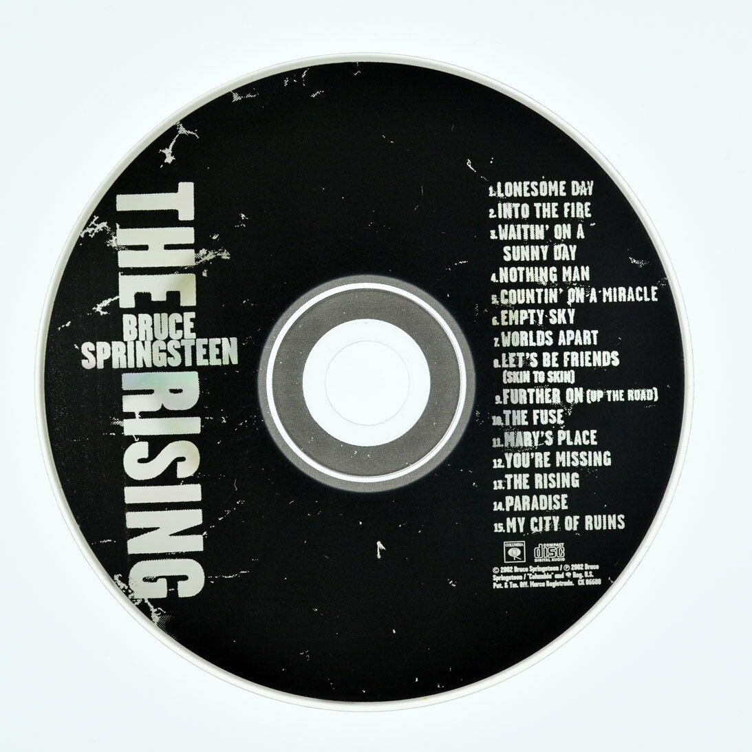 The Rising by Bruce Springsteen (CD, Jul-2002, Sony Music (USA)) DISC ONLY