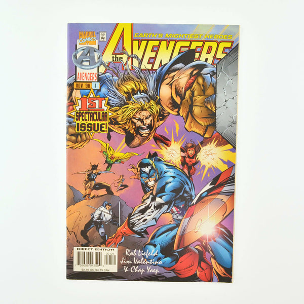 Avengers #1 - Earth's Mightiest Heroes - Marvel Comics 1996 - VF+