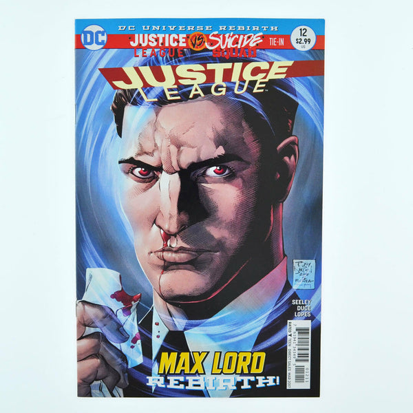 JUSTICE LEAGUE #12 - DC Universe Rebirth Comics 2017 - VF+  Suicide Squad Tie-In
