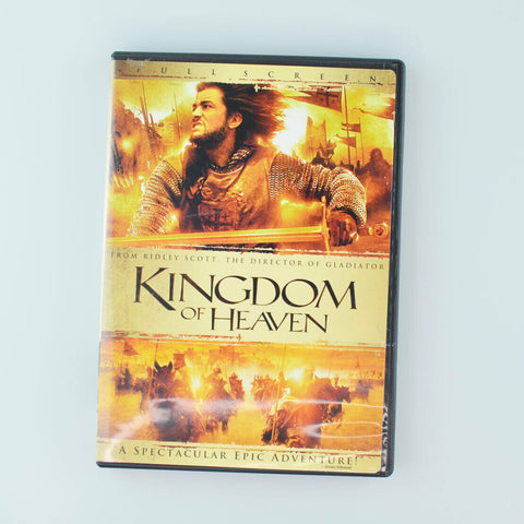 Kingdom of Heaven (DVD, 2005, Full Screen) Orlando Bloom, Eva Green, Liam Neeson