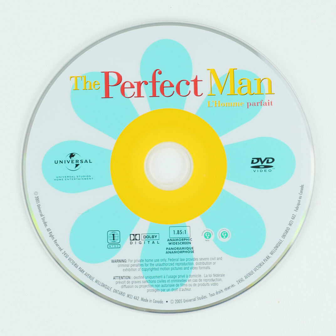 The Perfect Man (DVD, 2005, Widescreen) Hilary Duff, Heather Locklear DISC ONLY