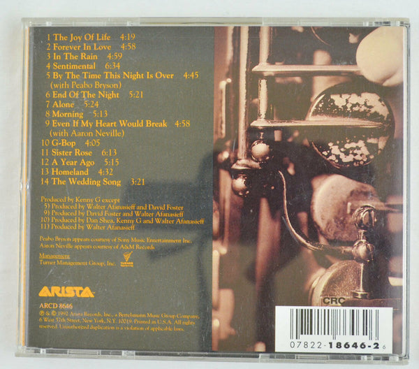 Breathless by Kenny G (CD, Oct-1992, Arista)