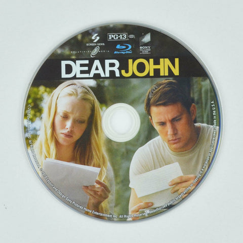 Dear John (Blu-ray Disc, 2010) Channing Tatum - DISC ONLY