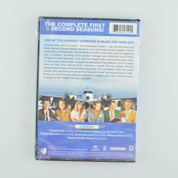 Wings - Seasons 1-2 (DVD, 2013, 3-Disc Set) Timothy Daly, Steven Weber