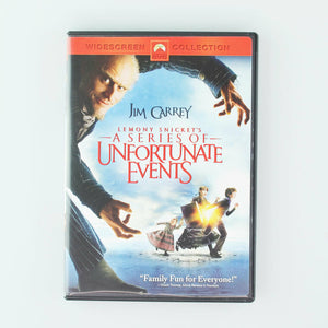 Lemony Snickets A Series of Unfortunate Events (DVD, 2005 Widescreen) Jim Carrey