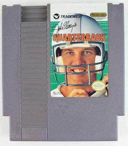 John Elway's Quarterback (Nintendo NES, 1989)  - WORKS GREAT