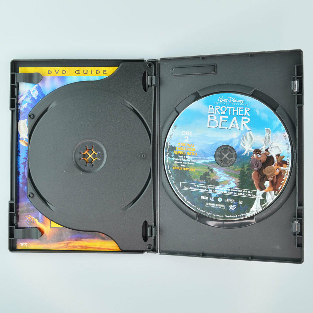 Brother Bear (DVD, 2004, 2-Disc Set, Special Edition) Walt Disney Anim ...