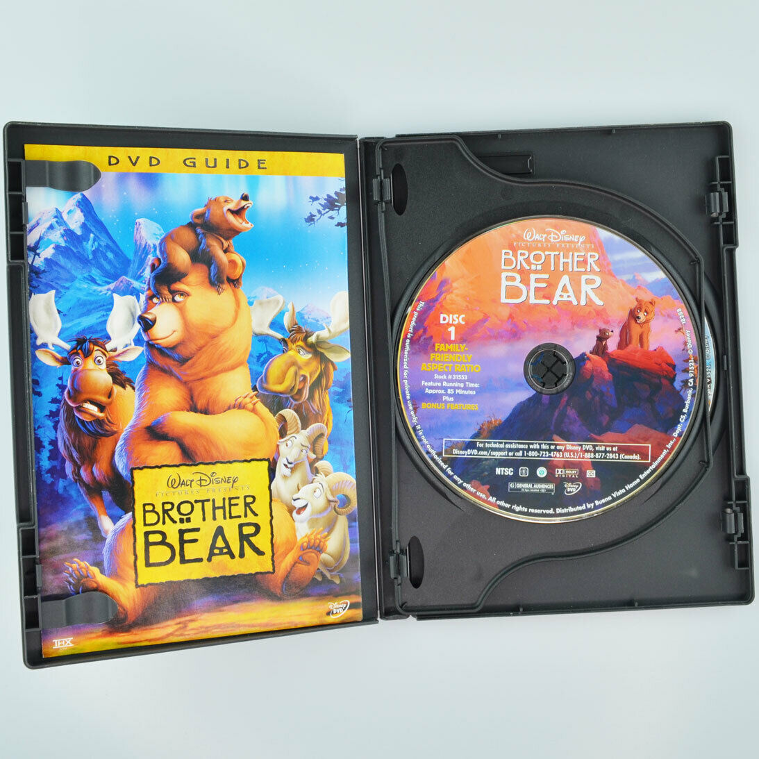 Brother Bear (DVD, 2004, 2-Disc Set, Special Edition) Walt Disney