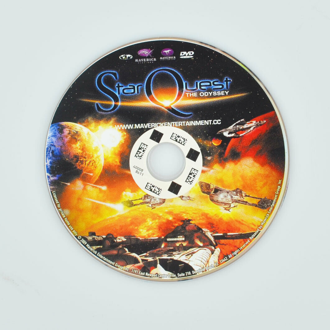 StarQuest: The Odyssey (DVD, 2009) Adam Rini, Shane Stevens - DISC ONLY