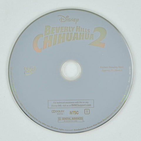 Beverly Hills Chihuahua 2 (DVD, 2011) - DISC ONLY