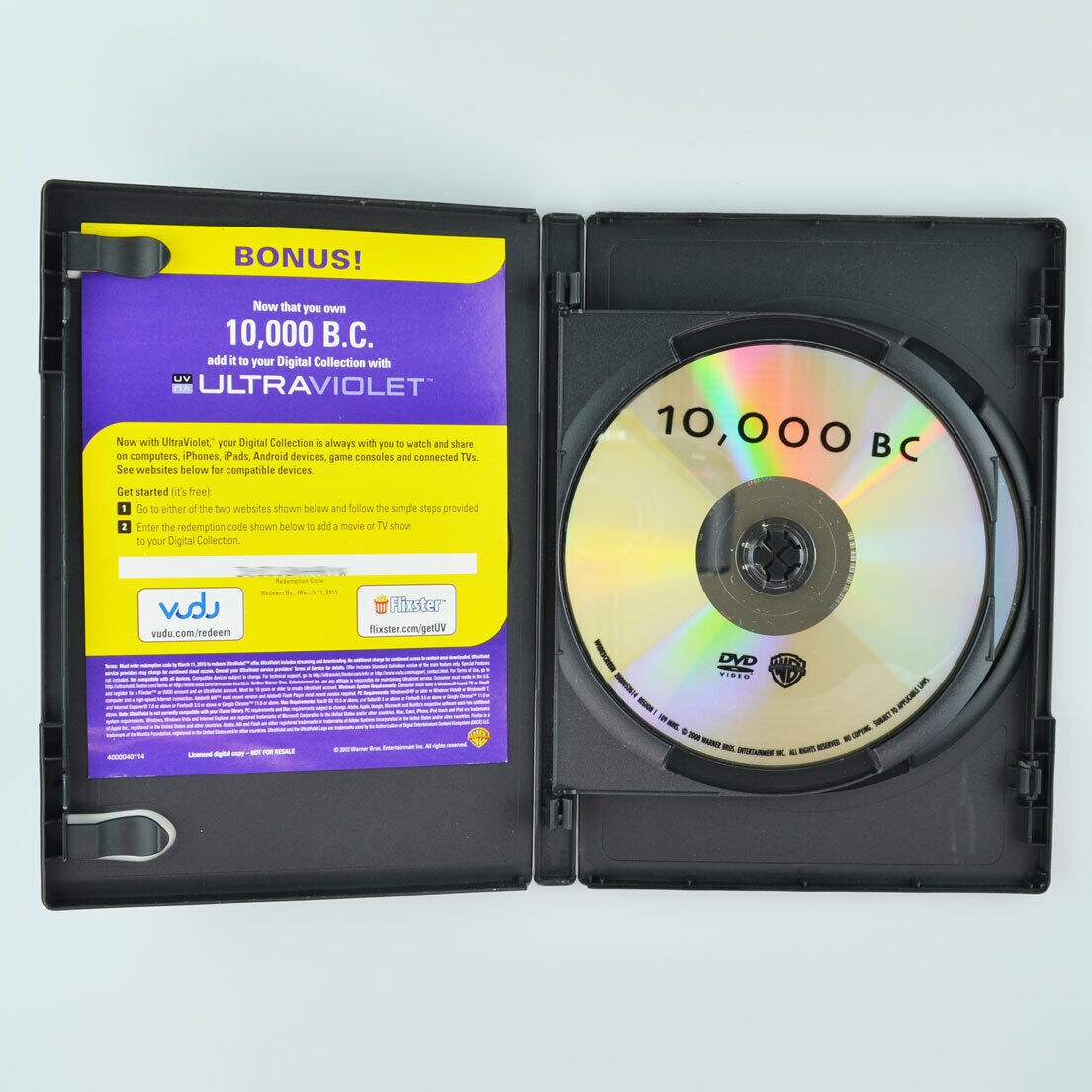 10, 000 B.C. (DVD, 2008) Steven Strait, Camilla Belle
