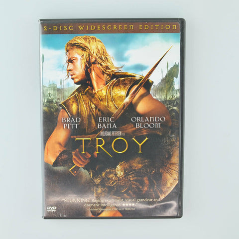 Troy (DVD, 2005, 2-Disc Set, Widescreen) Brad Pitt, Eric Bana, Orlando Bloom