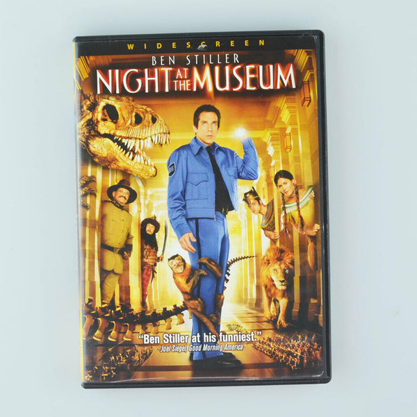 Night at the Museum (DVD, 2009, Widescreen) Ben Stiller, Robin Williams