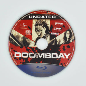 Doomsday (Blu-ray Disc, 2008) Rhona Mitra, Bob Hoskins, Adrian Lester DISC ONLY