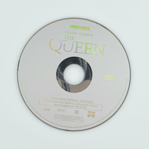 The Queen (DVD, 2007) Helen Mirren, Michael Sheen, James Cromwell - DISC ONLY