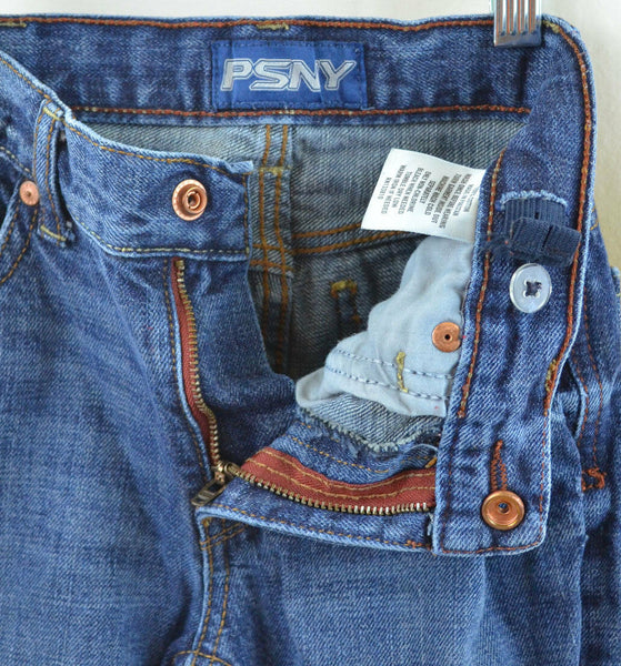 Girls PSNY by Aeropostale JEANS size 8 S Slim Adjustable Waist