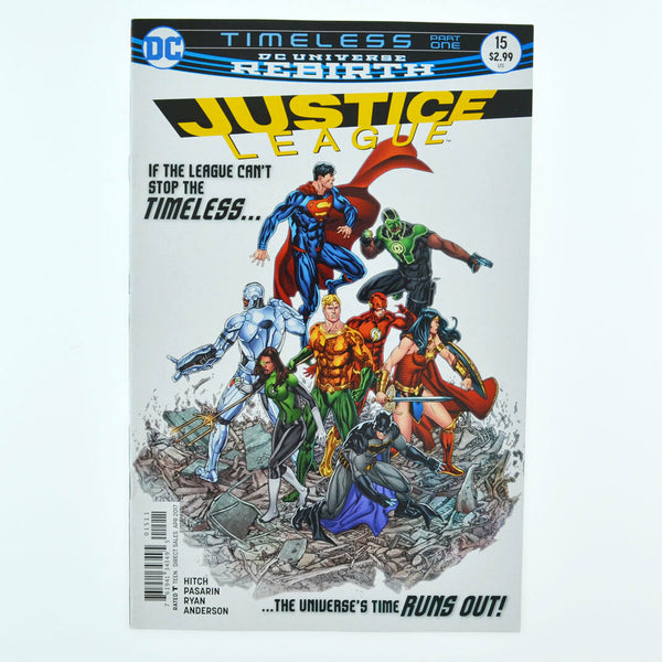 JUSTICE LEAGUE #15 - DC Universe Rebirth Comics 2017 - VF+