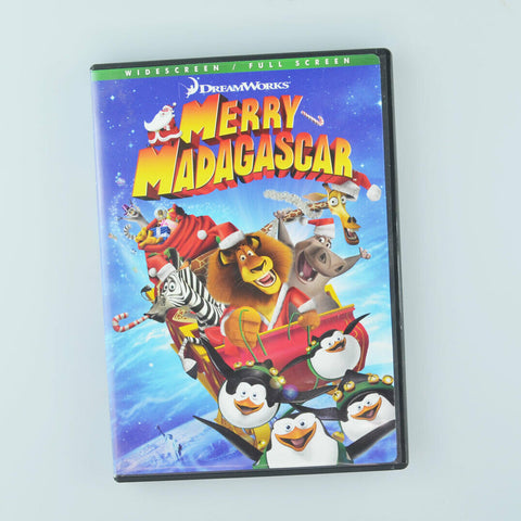 Merry Madagascar (DVD, 2009, Full and Wide Screen)