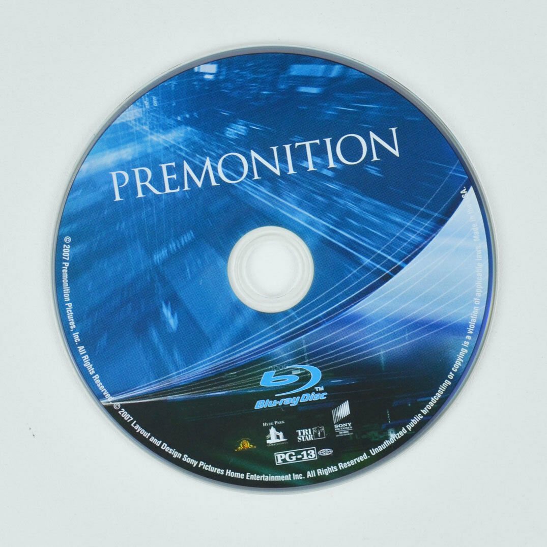 Premonition (Blu-ray Disc, 2007) Sandra Bullock, Julian McMahon - DISC ONLY