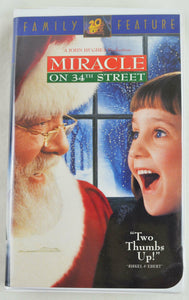 Miracle on 34th Street (VHS, 1995) Dylan McDermott, Elizabeth Perkins