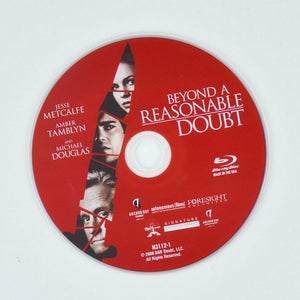 Beyond a Reasonable Doubt (Blu-ray Disc, 2009) Michael Douglas - DISC ONLY