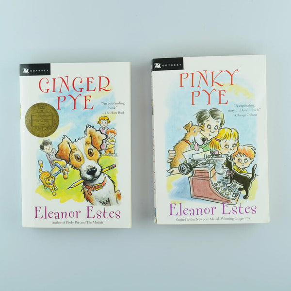 Ginger Pye and Pinky Pye by Eleanor Estes (2000, Paperback) Book Lot of 2