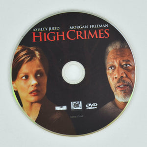 High Crimes (DVD, 2002) Ashley Judd, Morgan Freeman - DISC ONLY