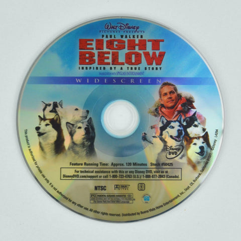 Eight Below (DVD, 2006, Widescreen) Paul Walker, Jason Biggs - DISC ONLY