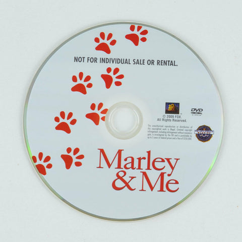 Marley  Me (DVD, 2009, Widescreen) Owen Wilson, Jennifer Aniston - DISC ONLY