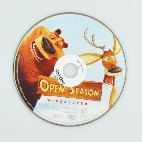 Open Season (DVD, 2007, Widescreen) - DISC ONLY