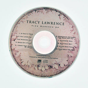 Time Marches On by Tracy Lawrence (CD, Jan-1996, Atlantic (Label)) DISC ONLY