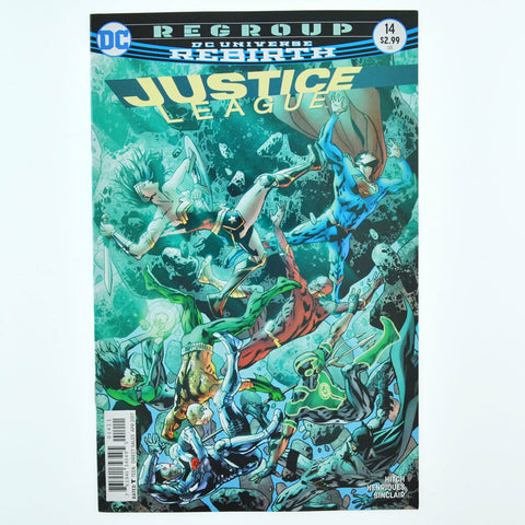 JUSTICE LEAGUE #14 - DC Universe Rebirth Comics 2017 - VF+