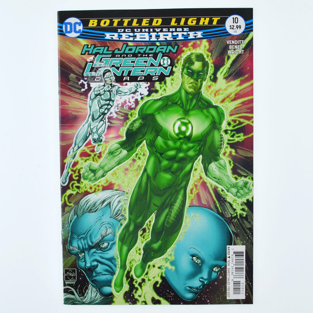 Hal Jordan and the GREEN LANTERN Corps #10 - DC Universe Rebirth 2017 - VF+