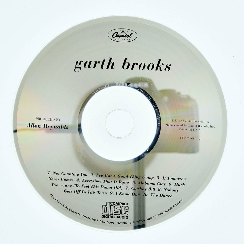 Garth Brooks by Garth Brooks (CD, Apr-1989, Capitol Nashville) DISC ONLY