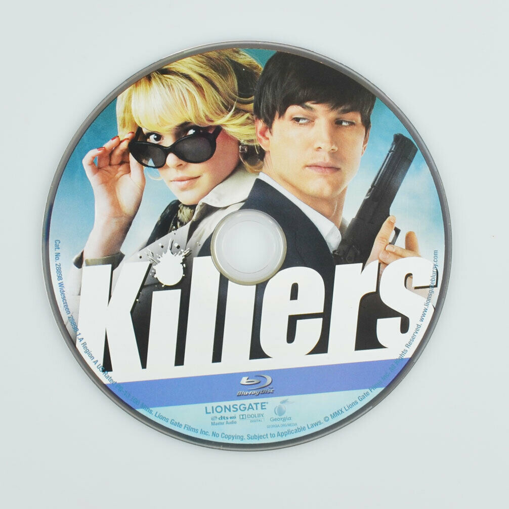 Killers (Blu-ray Disc, 2010) Ashton Kutcher, Katherine Heigl - DISC ONLY