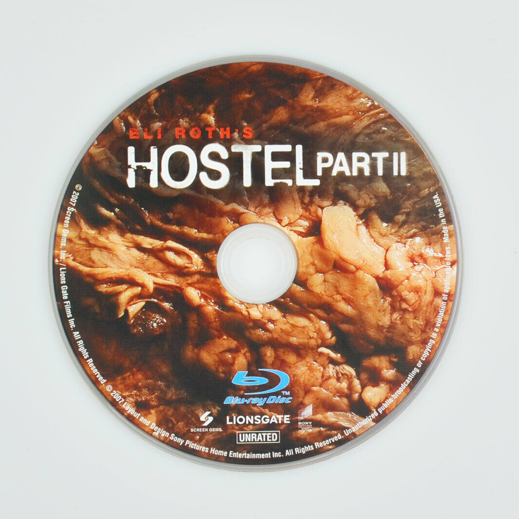 Hostel 2 (Blu-ray Disc, 2007) Jay Hernandez, Bijou Phillips - DISC ONLY